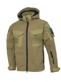 Куртка тактическая Server TPS-07 Softshell coyote brown 