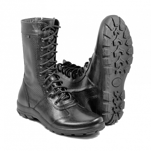 У-12 Ботинки "Утка" Перфорированная кожа BIZON  Россия